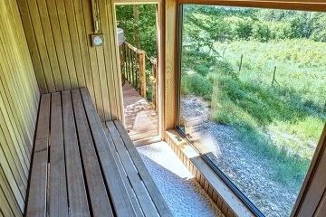 Glamping s wellness - B�l� Karpaty - Luha�ovice