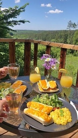 Glamping s wellness - B�l� Karpaty - Luha�ovice