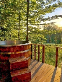 Glamping s wellness - B�l� Karpaty - Luha�ovice
