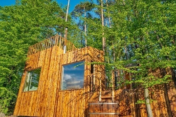 Glamping s wellness - B�l� Karpaty - Luha�ovice