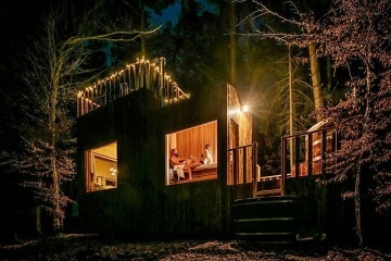 Glamping s wellness - B�l� Karpaty - Luha�ovice