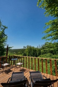 Glamping s wellness - B�l� Karpaty - Luha�ovice