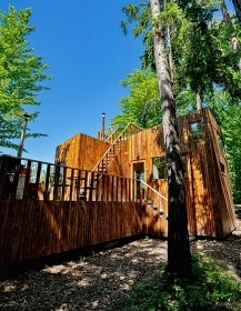 Glamping s wellness - B�l� Karpaty - Luha�ovice