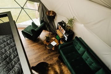 Glamping s koupac�m sudem - Ti�nov - Pern�tejn