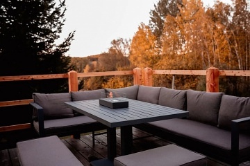 Glamping s koupac�m sudem - Ti�nov - Pern�tejn