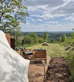 Glamping stan u vinice - Drahansk� vrchovina