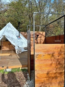 Glamping stan u vinice - Drahansk� vrchovina