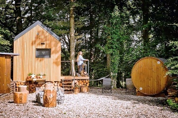Glamping se saunou Český ráj - Příhrazské skály