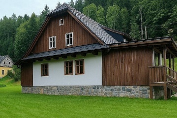 Chalupa baz�n a wellness - P�emyslov a Ramzov�