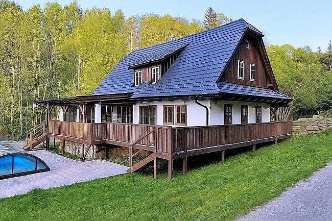 Wellness chalupa a baz�n - Jind�ichov � P�emyslov