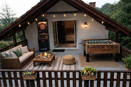 Chata u lesa - M�ch�v kraj - Koko��nsko