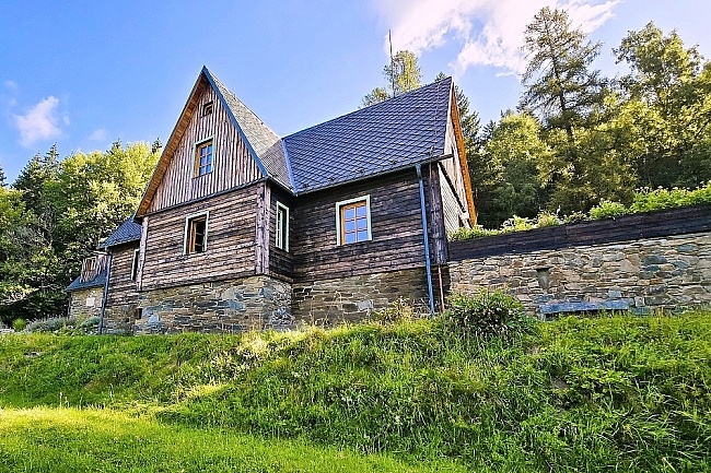 Chalupa se saunou - Karlova Stud�nka - Prad�d