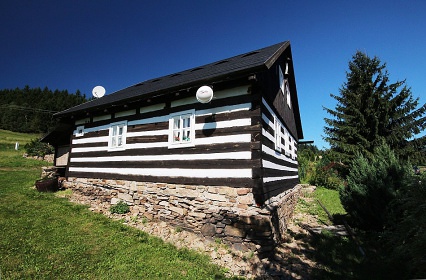 Roubenka s bazénem - Výprachtice - Orlické hory