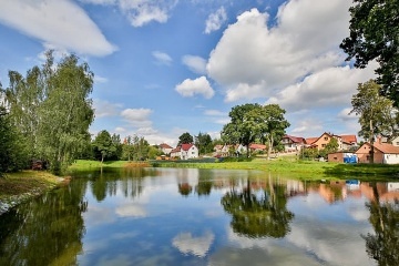 Chalupa s venkovn�m baz�nem - Vyso�ina