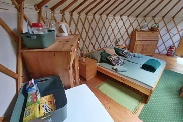 Glamping s v��ivkou a zv���tky - CHKO Slavkovsk� les