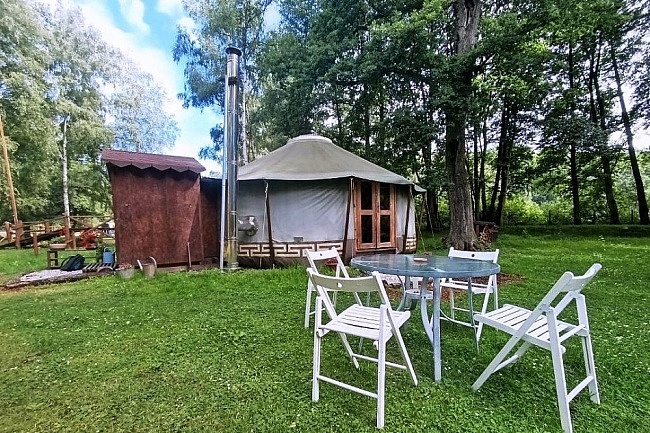 Glamping s v��ivkou a zv���tky - CHKO Slavkovsk� les