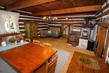 Chalupa s baz�nem - Roubenka ���rsk� vrchy