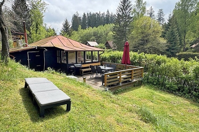 Chata u rybn�ka - Vyso�ina - Ch�novsk� jeskyn�