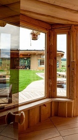 Luxusn� srub - wellness a baz�n - Orlick� hory