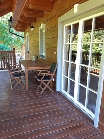 Wellness roubenka u lesa - chalupa Dlouh� str�n�