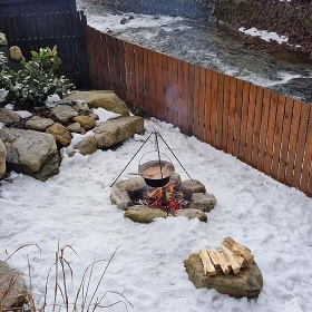 Wellness roubenka u lesa - chalupa Dlouh� str�n�