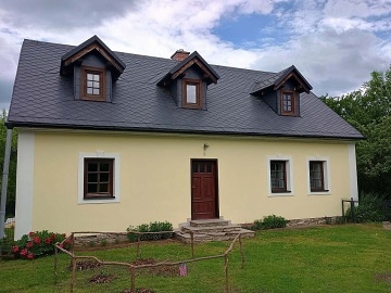 Rodinn� chalupa - Moravsk� cyklostezka - Jesen�ky