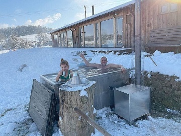 Chata s wellness - samota a rybn�k - ji�n� �echy