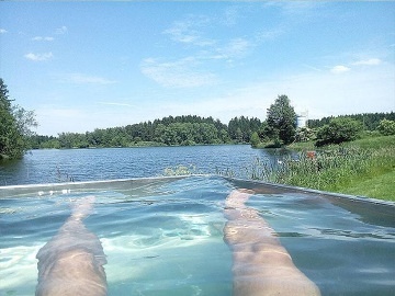 Chata s wellness - samota a rybn�k - ji�n� �echy