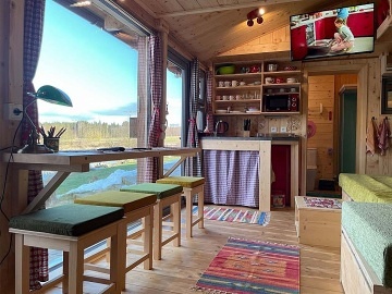 Chata s wellness - samota a rybn�k - ji�n� �echy