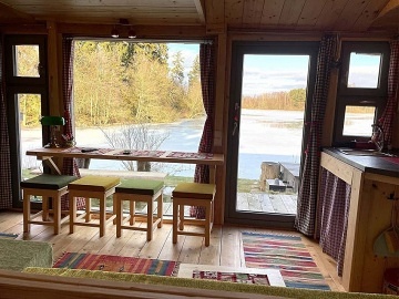 Chata s wellness - samota a rybn�k - ji�n� �echy