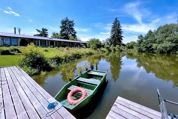 Chata s wellness - samota u rybn�ku - ji�n� �echy