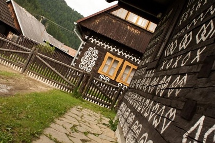 Roubenka Strážovské vrchy - skanzen Čičmany