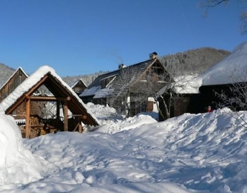 Roubenka Strážovské vrchy - skanzen Čičmany