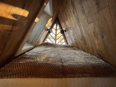 Glamping chata se saunou - p�ehrada Rozko�