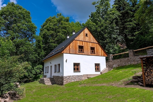 Chalupa Cesta z města - Přísečnice - Krušné hory