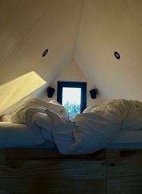 Glamping s v��ivkou - Chata s v�hledem na Je�t�d