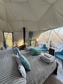 Glamping s koupac�m sudem - Ple�ivec - Kru�n� hory