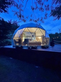 Glamping s koupac�m sudem - Ple�ivec - Kru�n� hory