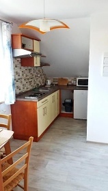 Chalupa s baz�nem - V�hled na Lipensk� jezero
