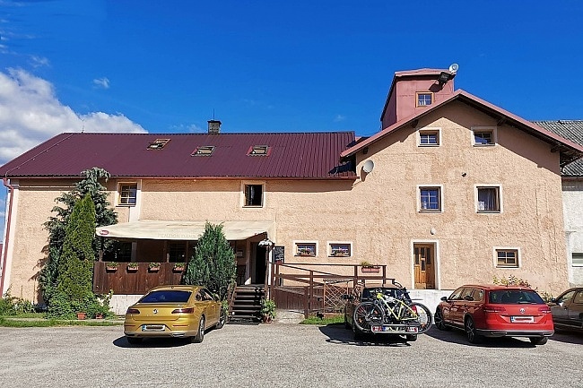 Rodinný penzion a domácí zvířata - přehrada Lipno