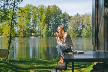 Glamping s wellness - Hejlovsk� rybn�k - Vyso�ina