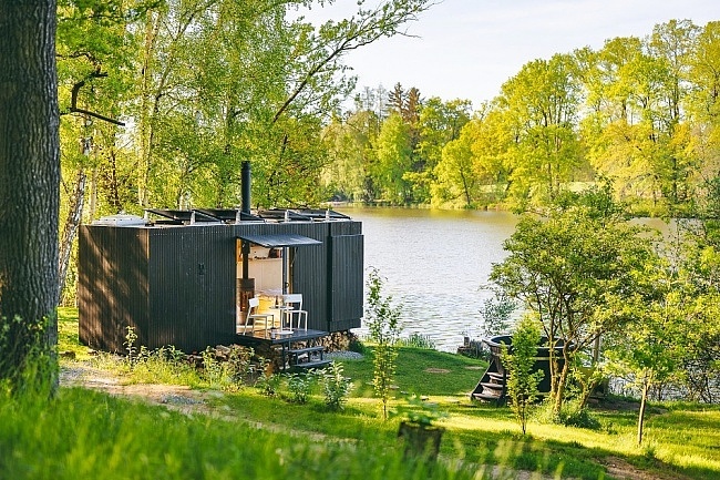Glamping s wellness - Hejlovsk� rybn�k - Vyso�ina