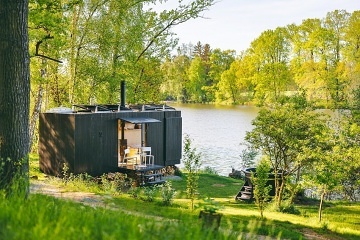Glamping s wellness - Hejlovsk� rybn�k - Vyso�ina