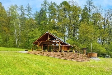 Wellness srub samota u lesa - Glamping Klatovy - �umava