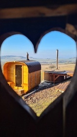 Wellness srub samota u lesa - Glamping Klatovy - �umava