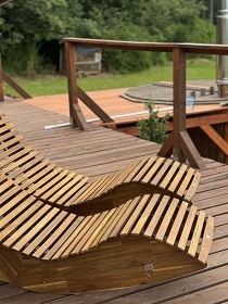 Wellness srub samota u lesa - Glamping Klatovsko