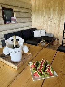 Wellness srub samota u lesa - Glamping Klatovsko