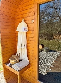 Wellness srub samota u lesa - Glamping Klatovsko