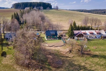 Roubenka se saunou - Zadov - Kvilda - �umava