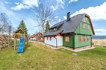 Roubenka se saunou - Zadov - Kvilda - �umava